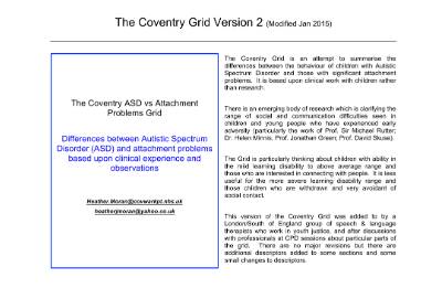 Screenshot of The Coventry Grid research paper